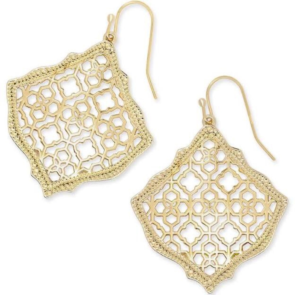 Kendra Scott Kirsten Drop Earrings in Filigree - Picture 1 of 7